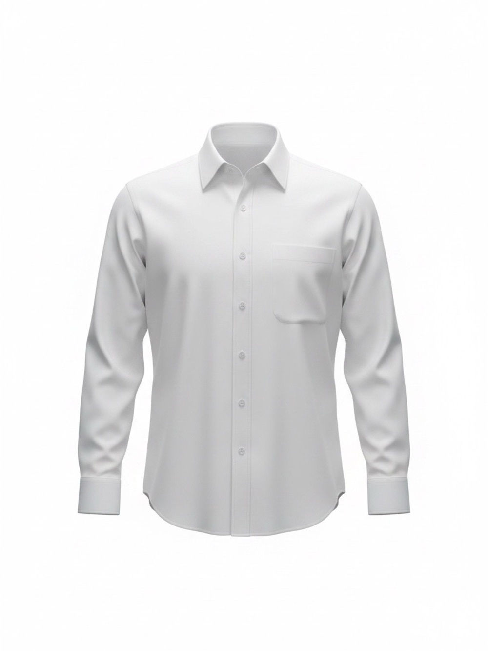 Allen Oniel Men’s L White Seersucker Textured Cotton Button Down Shirt